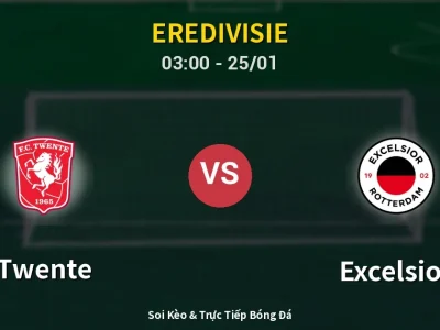 Kết Quả: Twente 0-0 Excelsior – Highlight & Bàn Thắng | Eredivisie