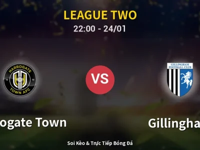Soi Kèo Harrogate Town vs Gillingham – 22:00 24/01 | Nhận Định, Dự Đoán Tỷ Số