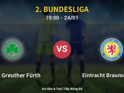 🔴 Trực Tiếp: SpVgg Greuther Fürth 0-0 Eintracht Braunschweig – Link Xem 2. Bundesliga (Full HD)