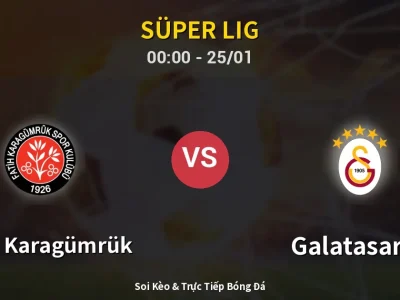 Kết Quả: Fatih Karagümrük 1-3 Galatasaray – Highlight & Bàn Thắng | Süper Lig