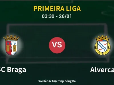 Kết Quả: SC Braga 5-0 Alverca – Highlight & Bàn Thắng | Primeira Liga