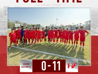U13 PVF ‘nghiền nát’ đội Trung Quốc với tỷ số 11-0, Phạm Quang Khải lập cú poker siêu đẳng