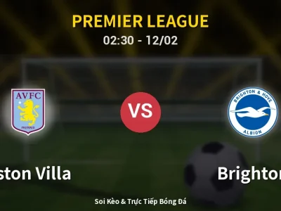 Kết Quả: Aston Villa 1-0 Brighton – Highlight & Bàn Thắng | Premier League