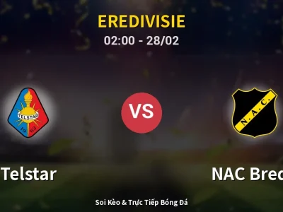 Kết Quả: Telstar 3-0 NAC Breda – Highlight & Bàn Thắng | Eredivisie