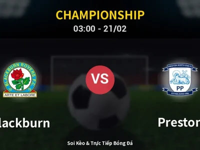 Kết Quả: Blackburn 1-0 Preston – Highlight & Bàn Thắng | Championship