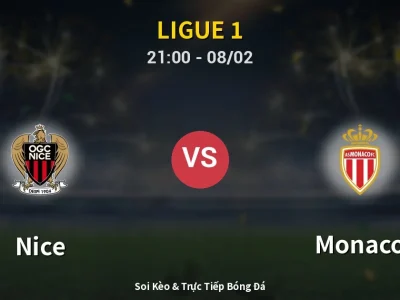 🔴 Trực Tiếp: Nice 0-0 Monaco – Link Xem Ligue 1 (Full HD)