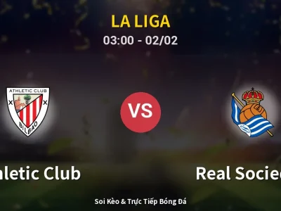 Kết Quả: Athletic Club 1-1 Real Sociedad – Highlight & Bàn Thắng | La Liga