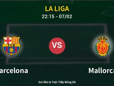 Soi Kèo Barcelona vs Mallorca – 22:15 07/02 | Nhận Định, Dự Đoán Tỷ Số