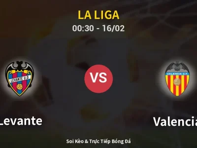 Kết Quả: Levante 0-2 Valencia – Highlight & Bàn Thắng | La Liga