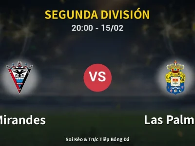 Kết Quả: Mirandes 1-1 Las Palmas – Highlight & Bàn Thắng | Segunda División