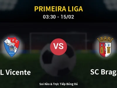 Kết Quả: GIL Vicente 2-1 SC Braga – Highlight & Bàn Thắng | Primeira Liga