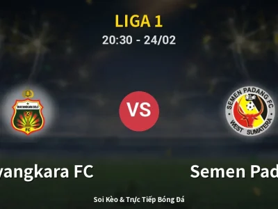 🔴 Trực Tiếp: Bhayangkara FC 1-0 Semen Padang – Link Xem Liga 1 (Full HD)