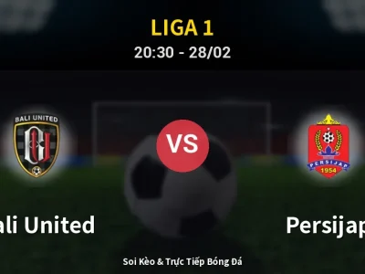 Soi Kèo Bali United vs Persijap – 20:30 28/02 | Nhận Định, Dự Đoán Tỷ Số