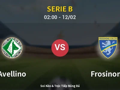 Kết Quả: Avellino 1-3 Frosinone – Highlight & Bàn Thắng | Serie B