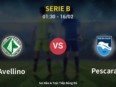 Kết Quả: Avellino 0-1 Pescara – Highlight & Bàn Thắng | Serie B