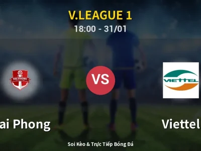Kết Quả: Hai Phong 1-2 Viettel – Highlight & Bàn Thắng | V.League 1