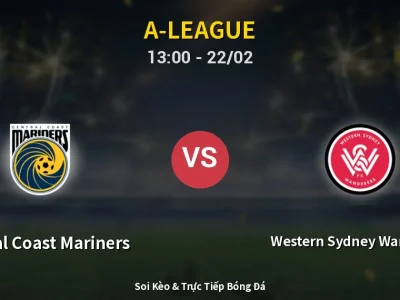 Kết Quả: Central Coast Mariners 3-2 Western Sydney Wanderers – Highlight & Bàn Thắng | A-League