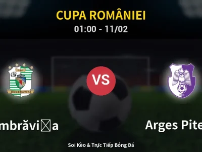 Kết Quả: Dumbrăviţa 1-2 Arges Pitesti – Highlight & Bàn Thắng | Cupa României