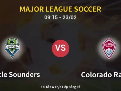 Kết Quả: Seattle Sounders 2-0 Colorado Rapids – Highlight & Bàn Thắng | Major League Soccer