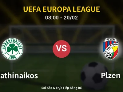 Kết Quả: Panathinaikos 2-2 Plzen – Highlight & Bàn Thắng | UEFA Europa League