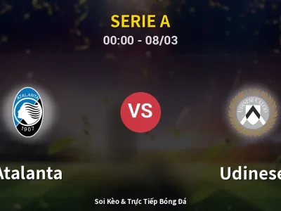 Kết Quả: Atalanta 2-2 Udinese – Highlight & Bàn Thắng | Serie A