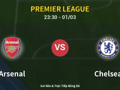 Soi Kèo Arsenal vs Chelsea – 23:30 01/03 | Nhận Định, Dự Đoán Tỷ Số