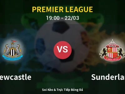 Soi Kèo Newcastle vs Sunderland – 19:00 22/03 | Nhận Định, Dự Đoán Tỷ Số