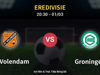 Kết Quả: FC Volendam 3-2 Groningen – Highlight & Bàn Thắng | Eredivisie