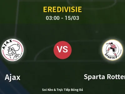 Kết Quả: Ajax 4-0 Sparta Rotterdam – Highlight & Bàn Thắng | Eredivisie