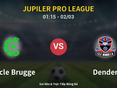 Kết Quả: Cercle Brugge 0-0 Dender – Highlight & Bàn Thắng | Jupiler Pro League