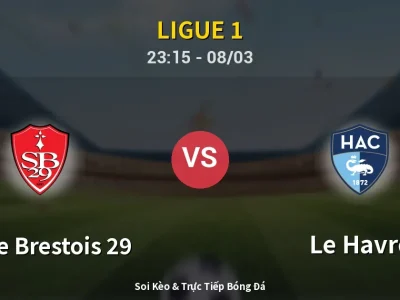 Soi Kèo Stade Brestois 29 vs Le Havre – 23:15 08/03 | Nhận Định, Dự Đoán Tỷ Số
