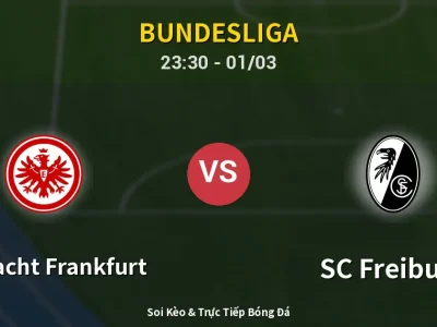 Soi Kèo Eintracht Frankfurt vs SC Freiburg – 23:30 01/03 | Nhận Định, Dự Đoán Tỷ Số