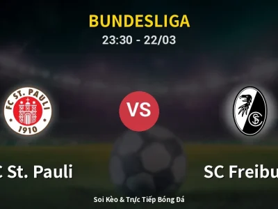 Soi Kèo FC St. Pauli vs SC Freiburg – 23:30 22/03 | Nhận Định, Dự Đoán Tỷ Số