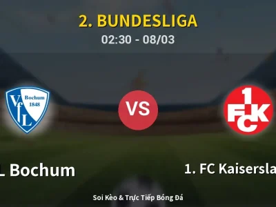 Kết Quả: VfL Bochum 3-2 1. FC Kaiserslautern – Highlight & Bàn Thắng | 2. Bundesliga