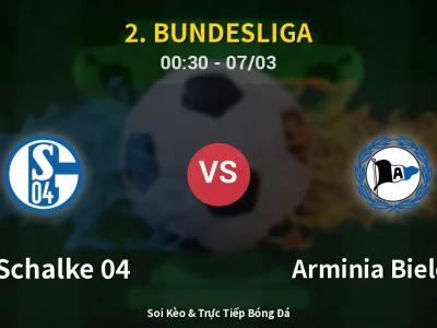 Kết Quả: FC Schalke 04 1-0 Arminia Bielefeld – Highlight & Bàn Thắng | 2. Bundesliga