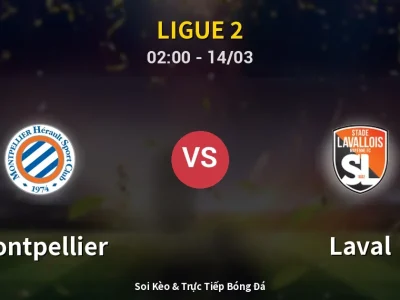 Kết Quả: Montpellier 2-0 Laval – Highlight & Bàn Thắng | Ligue 2