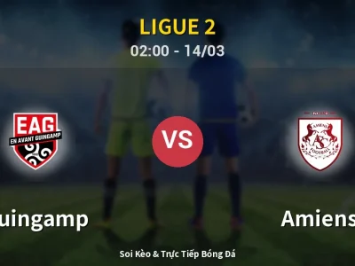 Kết Quả: Guingamp 1-0 Amiens – Highlight & Bàn Thắng | Ligue 2