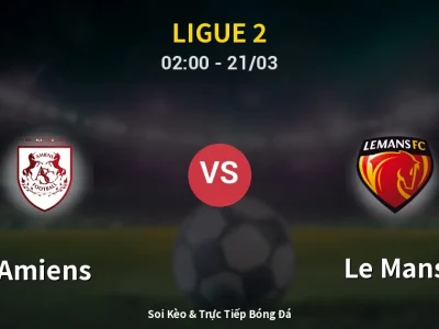Kết Quả: Amiens 3-4 Le Mans – Highlight & Bàn Thắng | Ligue 2