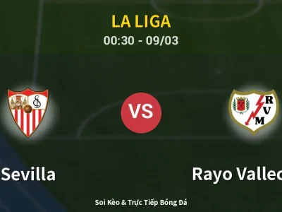 Kết Quả: Sevilla 1-1 Rayo Vallecano – Highlight & Bàn Thắng | La Liga