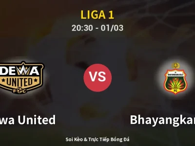 Kết Quả: Dewa United 0-2 Bhayangkara FC – Highlight & Bàn Thắng | Liga 1