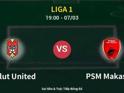 Kết Quả: Malut United 3-3 PSM Makassar – Highlight & Bàn Thắng | Liga 1