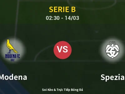 Kết Quả: Modena 3-0 Spezia – Highlight & Bàn Thắng | Serie B