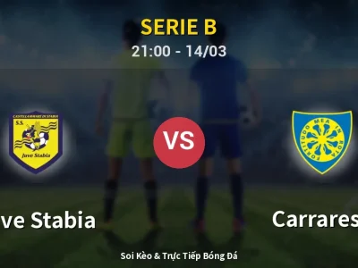 🔴 Trực Tiếp: Juve Stabia 1-0 Carrarese – Link Xem Serie B (Full HD)