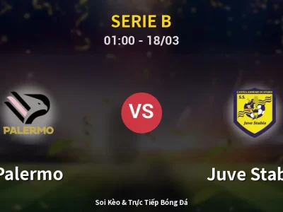 Kết Quả: Palermo 2-2 Juve Stabia – Highlight & Bàn Thắng | Serie B