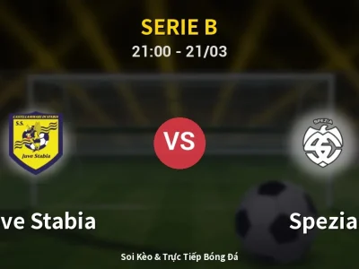 🔴 Trực Tiếp: Juve Stabia 0-0 Spezia – Link Xem Serie B (Full HD)