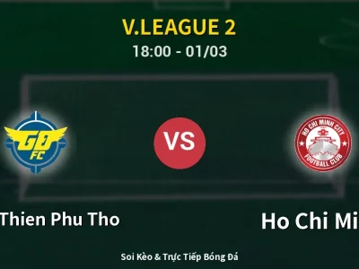 Kết Quả: Xuan Thien Phu Tho 2-0 Ho Chi Minh – Highlight & Bàn Thắng | V.League 2