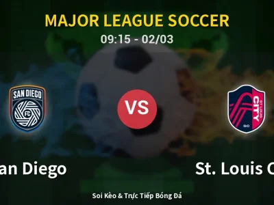 Kết Quả: San Diego 2-0 St. Louis City – Highlight & Bàn Thắng | Major League Soccer