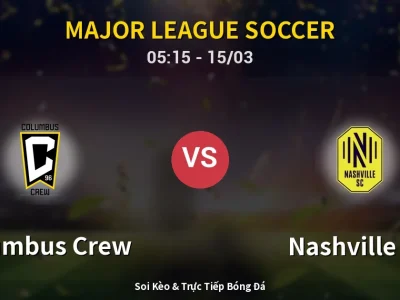 Kết Quả: Columbus Crew 0-1 Nashville SC – Highlight & Bàn Thắng | Major League Soccer