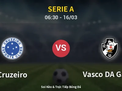 Kết Quả: Cruzeiro 3-3 Vasco DA Gama – Highlight & Bàn Thắng | Serie A