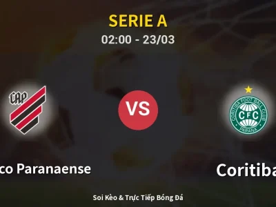 Kết Quả: Atletico Paranaense 2-0 Coritiba – Highlight & Bàn Thắng | Serie A